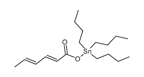 (E,E)-tributyl(hexa-2,4-dienoyloxy)stannane picture