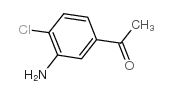 3-氨基-4-氯苯乙酮结构式