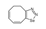 4,5-Dihydrocycloocta-1,2,3-selenadiazol结构式