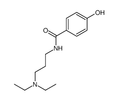 4-hydroxy-N-(3-diethylaminopropyl)benzamide结构式