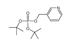 ditert-butyl pyridin-3-ylmethyl phosphate Structure