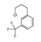 1-(3-Chloropropyl)-3-(trifluoromethyl)benzene Structure