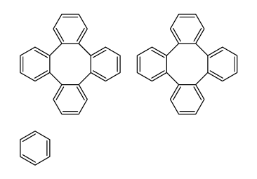 benzene,tetraphenylene结构式