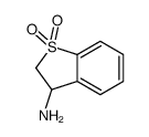 3-AMINO-2,3-DIHYDROBENZO[B]THIOPHENE 1,1-DIOXIDE structure