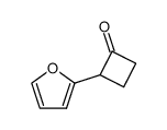 2-(2-furyl)cyclobutanone结构式