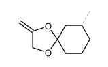 7-Methyl-2-methylen-1,4-dioxaspiro[4,5]decan Structure
