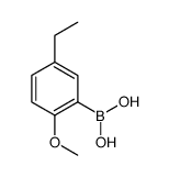 5-Ethyl-2-methoxyphenylboronic acid structure