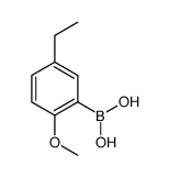 5-Ethyl-2-methoxyphenylboronic acid Structure