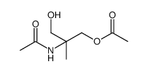 Acetamide,N-2,2-dihydroxy-tert-butyl-,monoacetate (4CI) structure