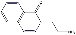 2-(2-aminoethyl)-1(2H)-isoquinolinone Structure