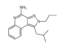 1-(2-methylpropyl)-2-propylpyrazolo[3,4-c]quinolin-4-amine Structure