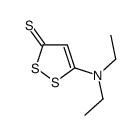 5-(diethylamino)dithiole-3-thione Structure