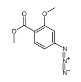 methyl 4-azido-2-methoxybenzoate Structure