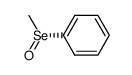 (R)-Methyl phenyl selenoxide Structure