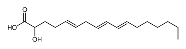 2-hydroxyheptadeca-5,8,10-trienoic acid结构式