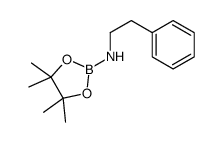 4,4,5,5-tetramethyl-N-(2-phenylethyl)-1,3,2-dioxaborolan-2-amine Structure