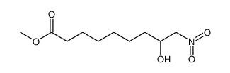 methyl 8-hydroxy-9-nitrononanoate Structure