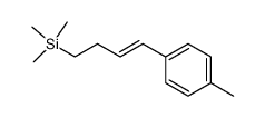 Trimethyl-((E)-4-p-tolyl-but-3-enyl)-silane Structure