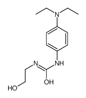 1-[4-(diethylamino)phenyl]-3-(2-hydroxyethyl)urea结构式