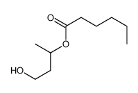 4-hydroxybutan-2-yl hexanoate结构式