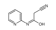 2-CYANO-N-PYRIDIN-2-YL-ACETAMIDE structure