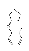 3-o-tolyloxy-pyrrolidine结构式