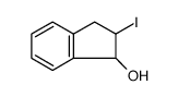 1H-Inden-1-ol, 2,3-dihydro-2-iodo Structure