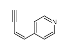 Pyridine, 4-(1-buten-3-ynyl)- (7CI) structure