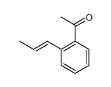 Ethanone, 1-[2-(1E)-1-propenylphenyl]- (9CI) structure