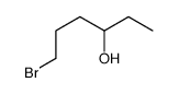 6-bromohexan-3-ol Structure