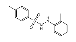 4-methyl-N'-(o-tolyl)benzenesulfonohydrazide结构式