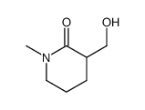 3-(hydroxymethyl)-1-methylpiperidin-2-one Structure