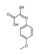 2-(4-methoxyphenylamino)-2-thioxoacetic acid Structure