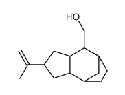 decahydro-2-isopropenyl-4,7-methanoazulene-8-methanol structure