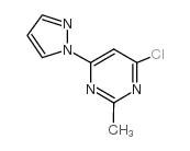 4-氯-2-甲基-6-(1H-吡唑-1-基)嘧啶图片