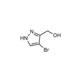 (4-Bromo-1H-pyrazol-3-yl)methanol Structure