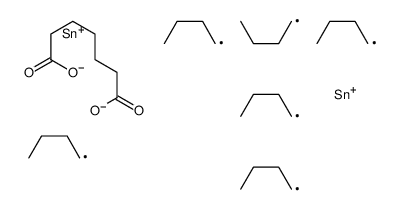bis(tributylstannyl) heptanedioate Structure