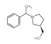 ((R)-1-((R)-1-PHENYLETHYL)PYRROLIDIN-3-YL)METHANOL Structure