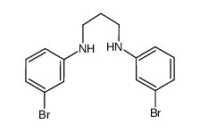 N1,N3-bis(3-bromophenyl)propane-1,3-diamine Structure