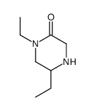 1,5-Diethyl-2-piperazinone Structure