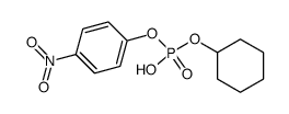 phosphoric acid cyclohexyl ester-(4-nitro-phenyl ester) Structure