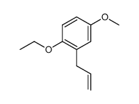 2-allyl-1-ethoxy-4-methoxybenzene Structure