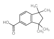 1,1,3,3-tetramethyl-2H-indene-5-carboxylic acid Structure