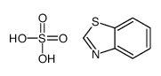 1,3-benzothiazole,sulfuric acid结构式