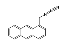 1-(azidomethyl)anthracene结构式