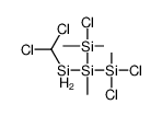 dichloro-[dichloromethylsilyl-[dichloro(methyl)silyl]-methylsilyl]-methylsilane Structure