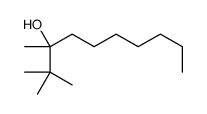 2,2,3-trimethyldecan-3-ol Structure