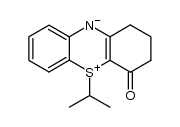 5-isopropyl-4-oxo-2,3,4,5-tetrahydro-1H-phenothiazin-5-ium-10-ide Structure