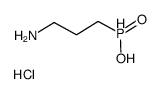 3-aminopropyl-H-phosphinic acid hydrochloride Structure