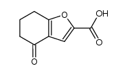 4-氧代-4,5,6,7-四氢苯呋喃-2-羧酸结构式